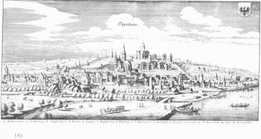 Oppenheim am Rhein im 12. Jahrhundert